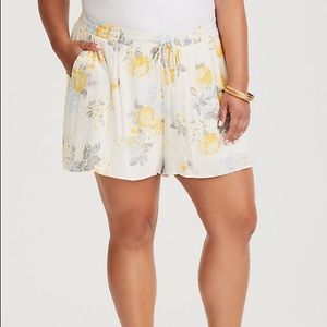 Torrid Floral Soft Shorts